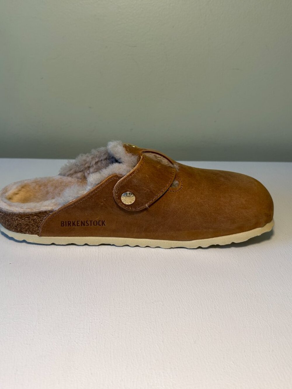 Birkenstock Boston Big Buckle Shearling Clogs - Picture 6 of 16
